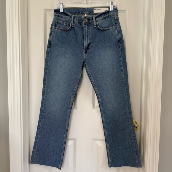 Rag & Bone The Peyton Mid-Rise Ankle Bootcut Jeans Size 28 In Benson NWT - Picture 3 of 13
